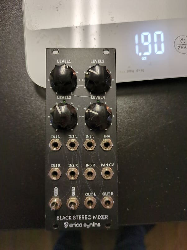 Erica Synths Black Stereo Mixer V2