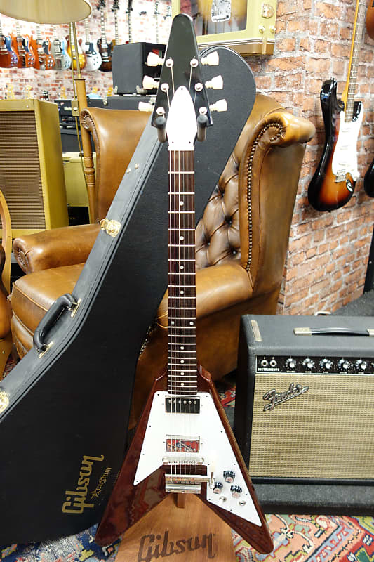 Gibson 2014 Flying V '67 Reissue Meastro Custom Shop Vintage Cherry image 1
