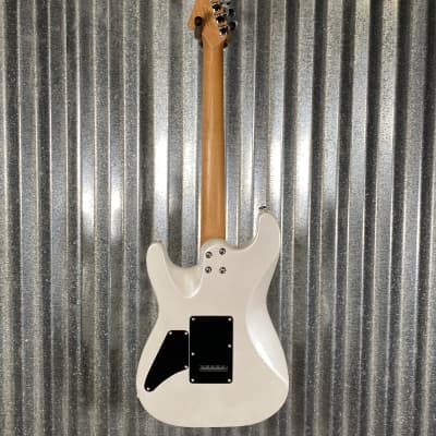 Musi Capricorn Fusion HSS Superstrat Pearl White Guitar #0134 Used image 10