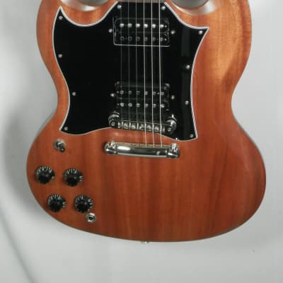 Gibson SG Standard Tribute Left-Handed Vintage Walnut Gloss electric guitar Lefty Made in USA 2021 image 3