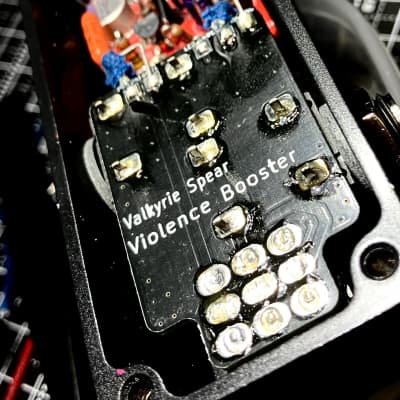 Valkyrie Spear - Violence Booster MK II / Boost Pedal with vintage