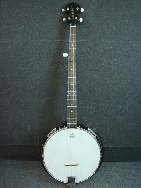 Spencer 5 String Resonator Back Banjo W Bag Reverb