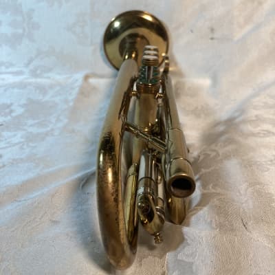 York National Cornet Cool Horn Serviced and ready to play Jazz Mouthpiece case image 6