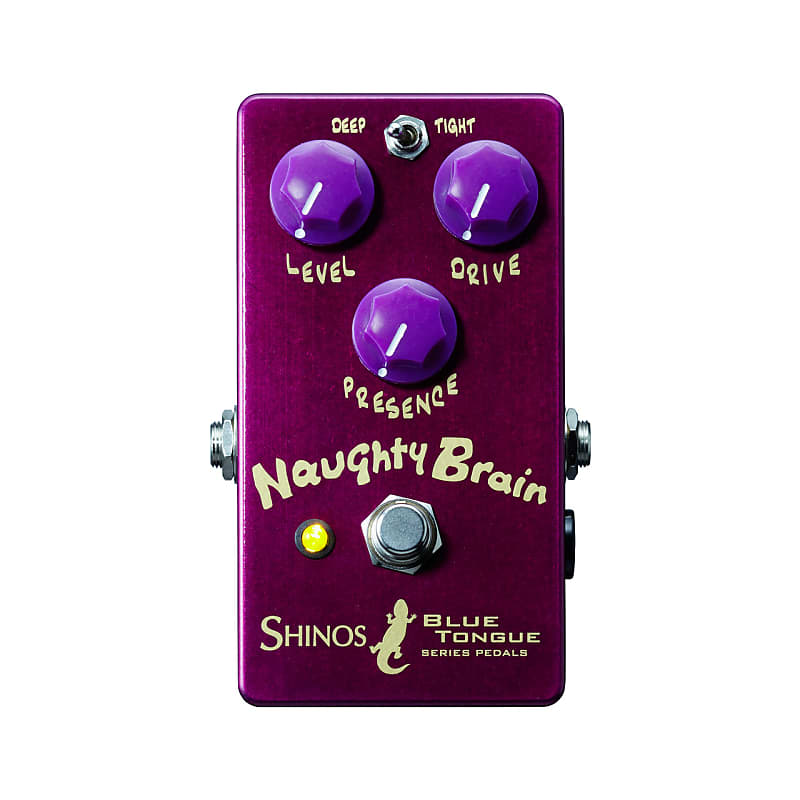 SHINOS】Blue Tongue Series Pedals Naughty Brain /Overdrive【Made