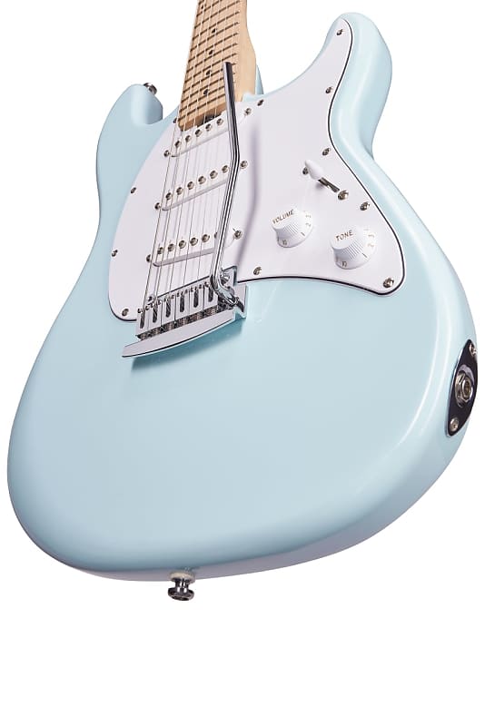 Sterling by Music Man Cutlass SSS in Daphne Blue Electric Guitar image 1