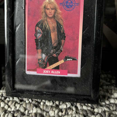 Joey Allen of Warrant Custom Built Sarricola Guitar 1989 1 of 1 image 19