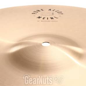 Meinl Cymbals 18 inch Pure Alloy Medium Crash Cymbal image 3