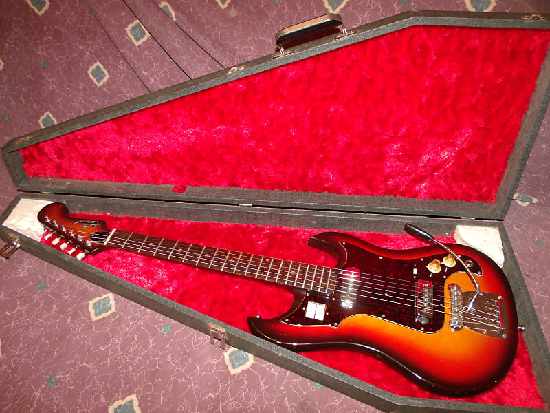 Vintage 1960's Conrad Bison Japan electric guitar image 1