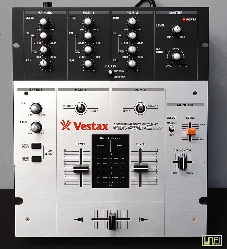 DJ機器VESTAX  PMC-05PROIII VCA   DJミキサー