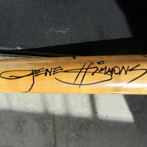 Gibson Gene Simmons KISS Stage Played and Signed Vintage Gibson Grabber image 18