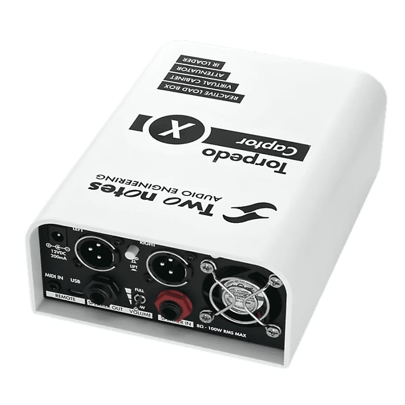 Two Notes Torpedo Captor X 8ohm Stereo Reactive Load Box