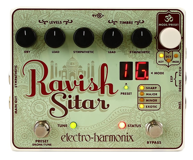 Electro-Harmonix Ravish Sitar Emulation Pedal image 1