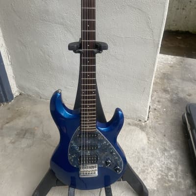 2005 Ernie Ball Music Man Silhouette Special Metallic Blue with OHSC image 3
