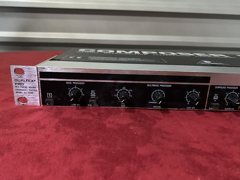 Behringer Dualfex Pro EX2200 Multiband Sound Enhancer / Exciter | Reverb