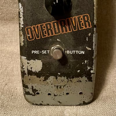 Colorsound Overdriver 1970 - Originally Owned by JEFF BECK | Reverb