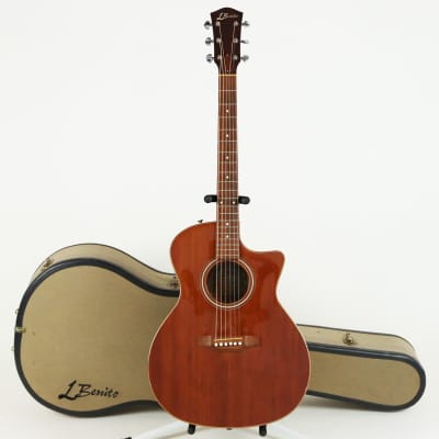 2008 L'Benito Grand Auditorium Used Acoustic Guitar Made by Taylor Employee - Super Clean, w/ Case! image 2