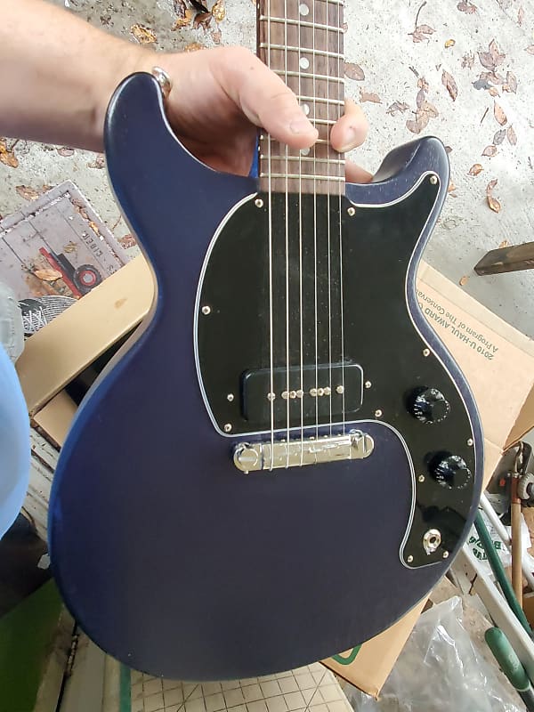 Gibson 2019 Les Paul Jr Junior BLUE MINT WITH CASE CANDY AND Reverb