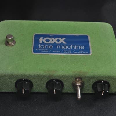 Reverb.com listing, price, conditions, and images for foxx-tone-machine