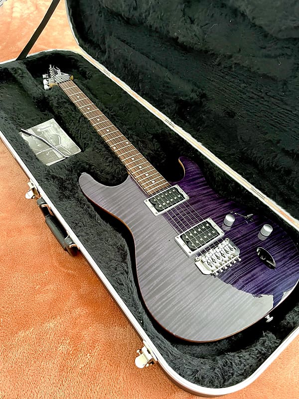 Ibanez SA Series SA220FM 2005 Transparent Purple MIK