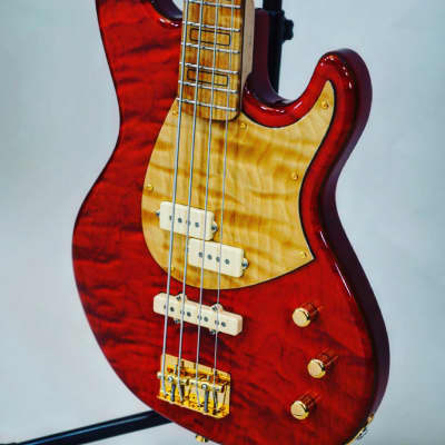 Ruokangas Guitars Steam Deluxe  2021 Old Red image 12