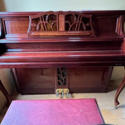 Samick Upright Piano WSU-118F 2005-2015 - Polished Mahaghany