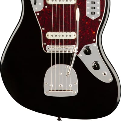 Squier Classic Vibe '70s Jaguar Electric Guitar, Laurel Fingerboard, Black image 2
