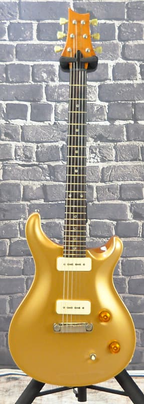 PRS McCarty Soapbar 20th Anniversary - Gold Top (Natural Back) with Hardshell Case image 1