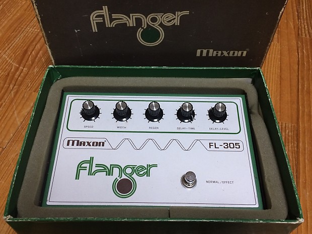 RARE 70s Maxon FL-305 Flanger with box Ibanez | Reverb