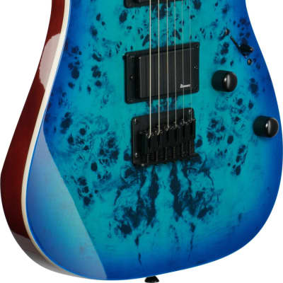Ibanez GRGR221PA Gio Series Electric Guitar, Aqua Burst image 4