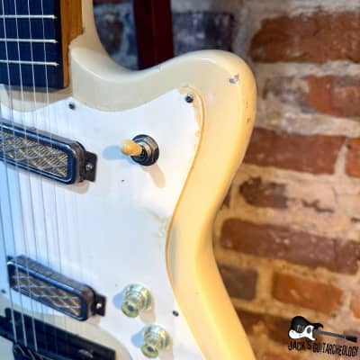Silvertone / Harmony Bobkat Electric Guitar (1960s - Desert Sand) image 6