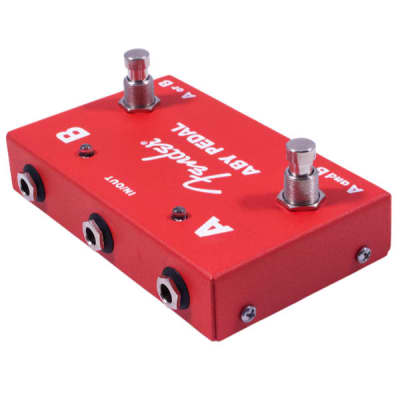 Fender 2-Switch ABY Pedal, Red image 2