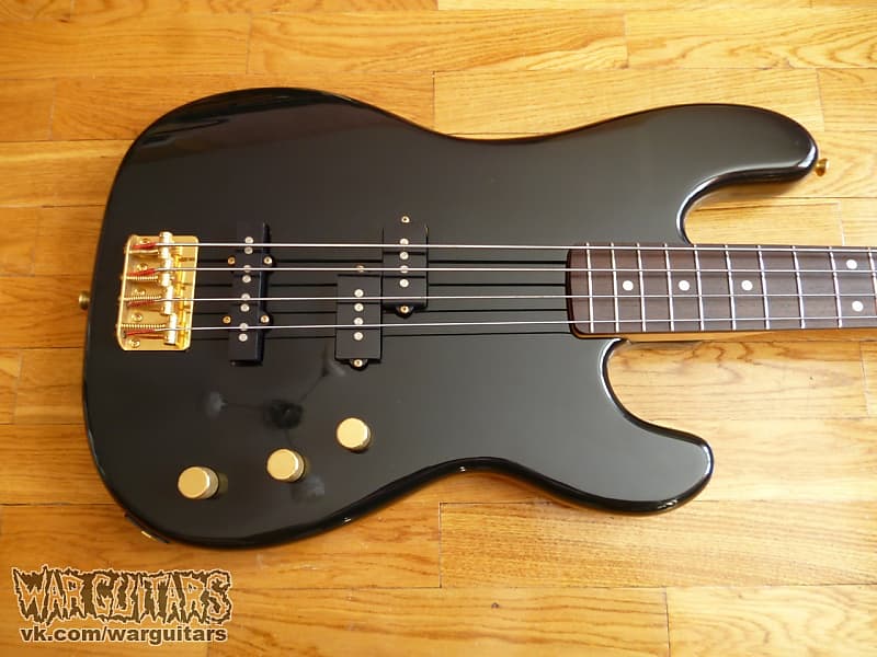FERNANDES PRECISION BASS ブラック Fernandes Precision Bass FPB 60 1980 Black Bass For Sale
