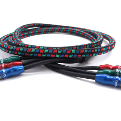 AudioQuest CinemaQuest YIQ-3 Component Video Cable 80" Audiophile 2m image 2