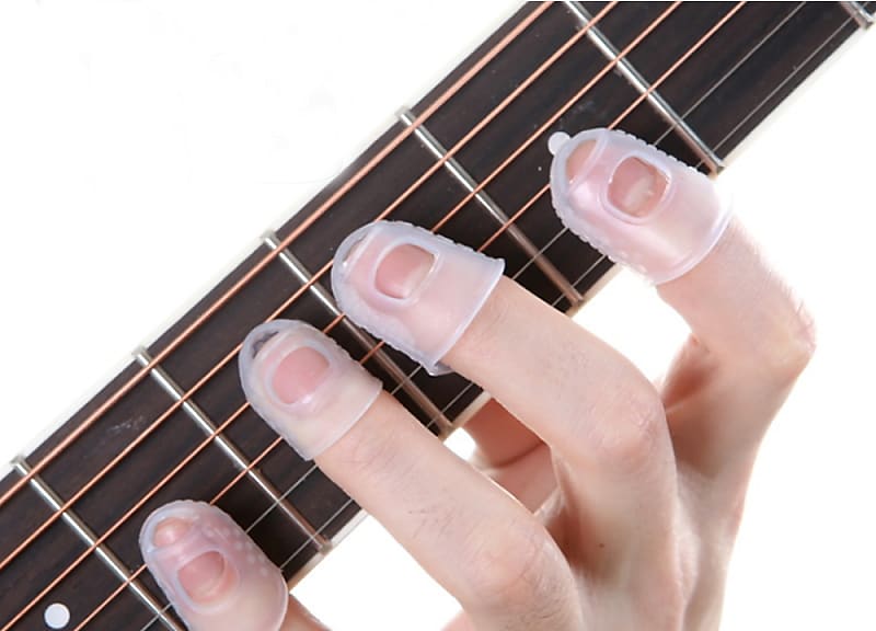 Guitar Fingertips Protector Silicone for string instrument