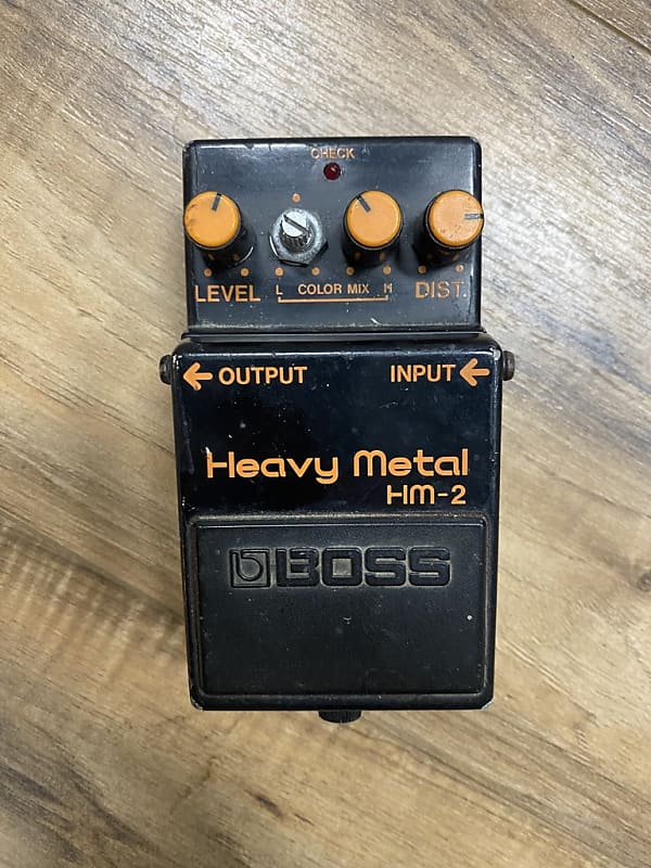 Boss HM 2 Heavy Metal Black Label 1983 1988 Black Reverb