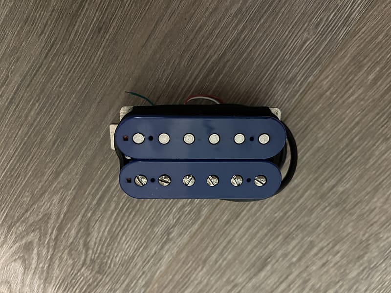 Seymour Duncan DDJ Distortion Bridge Humbucker in blue, wound by Maricela  Juarez