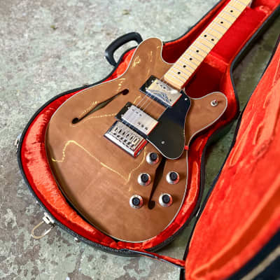 Fender Starcaster 1976 - Walnut desert taupe original vintage USA image 4
