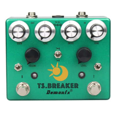 DemonFx TS Breaker Dual Channel Overdrive w/toggle options
