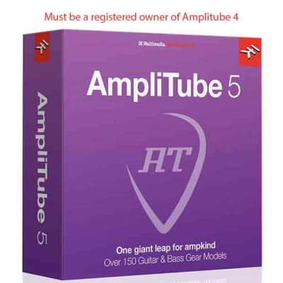 IK Multimedia Amplitube 5 upgrade (Download) image 1
