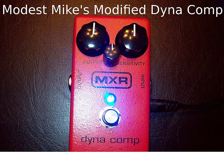 Modified MXR Dyna Comp with Ross ModPlus a little | Reverb