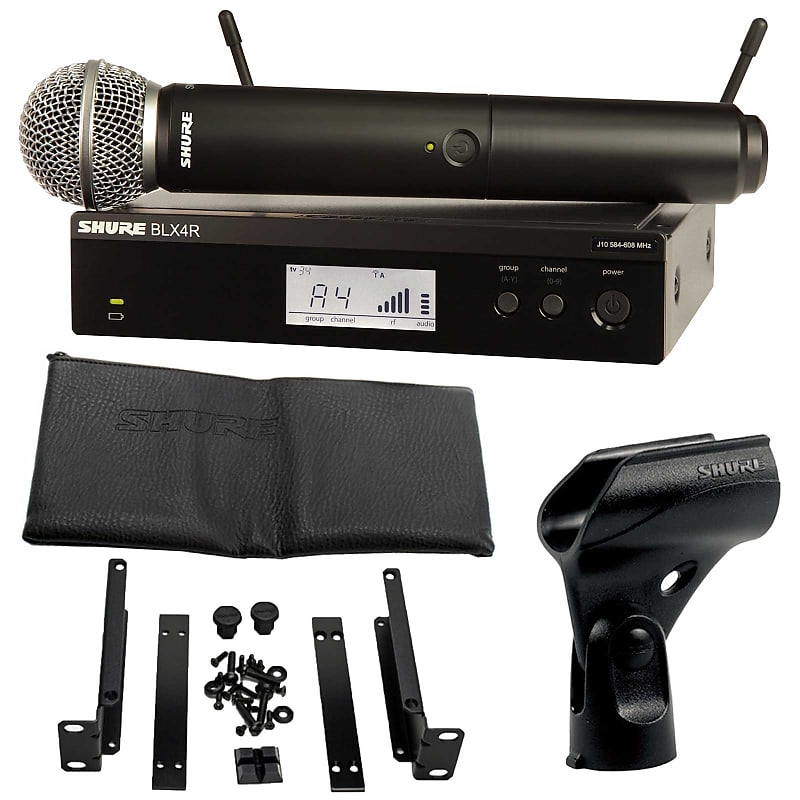 Buy Shure BLX24R/SM58 Handheld Rackmount Wireless System