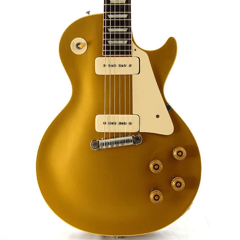 Gibson Les Paul with Wraparound Tailpiece Goldtop 1953 Bild 3