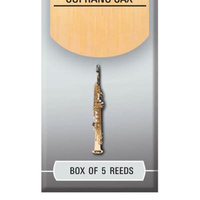 Hemke Soprano Saxophone Reeds, Strength 2.5, 5-pack image 1