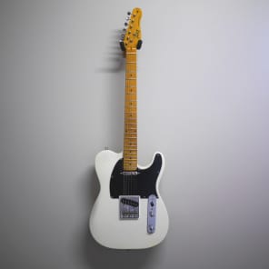 Indy Custom ICLE-TWT Tele Style Electric Guitar White image 8