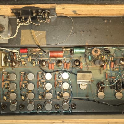 Corland K405 RARE vintage tube amp mixer tape echo made in Italy image 7