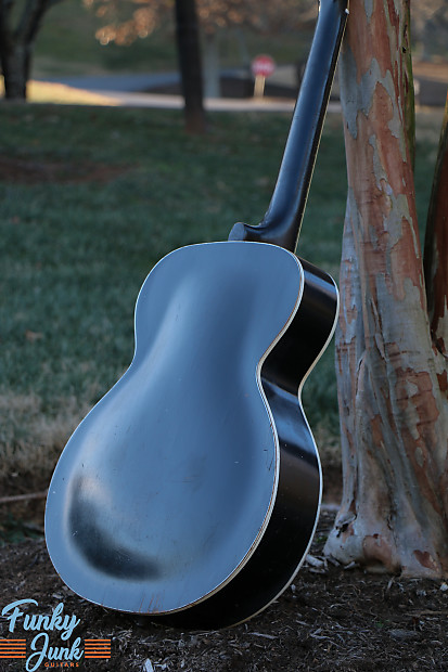 美品 シルバートーン Silvertone arched top guitar - メルカリ