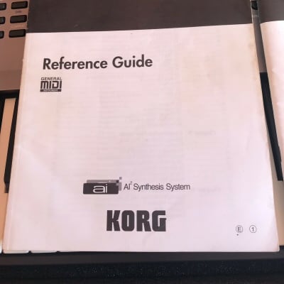 Original Korg N364 N264 Reference Guide Basic Guide Manuals image 3