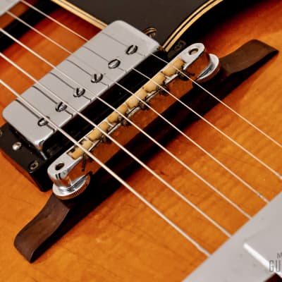 1968 Gibson ES-175 D Vintage Archtop Electric Guitar Sunburst w/ Pat # Pickups, Case image 9