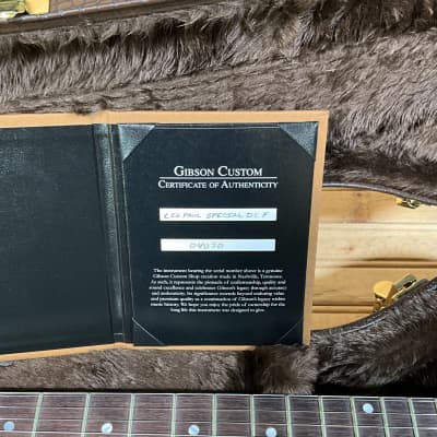 Gibson Custom Shop Les Paul Special Double Cut Figured Top Electric Guitar - Bourbon Burst image 8