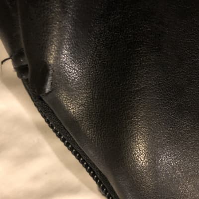 Vintage Zildjian Vegan Leather 80’/90’s  Black image 4